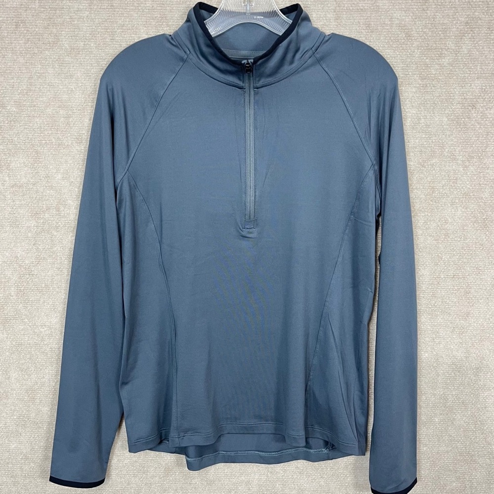 Under Armour Gray Women's Quarter‎ Zip Golf Performance Pull Over NEW Size Med